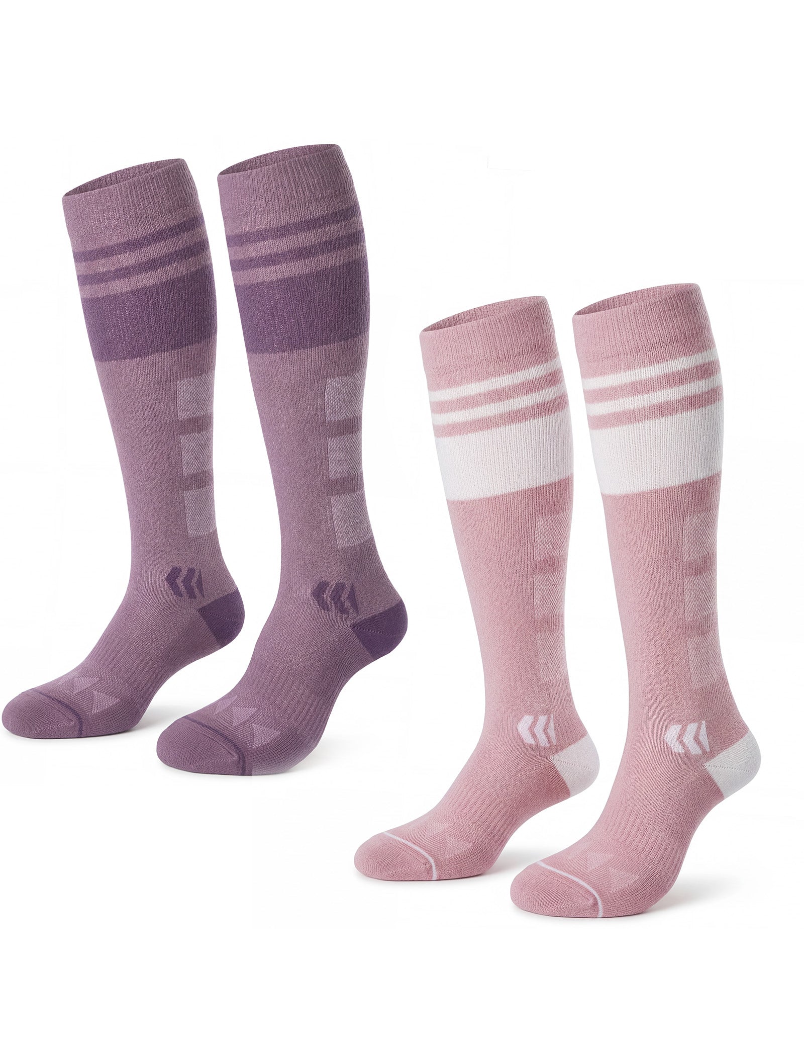 Momcozy Wide Calf Compression Socks 20-30mmHg for Sports 2 Pairs - HA7T